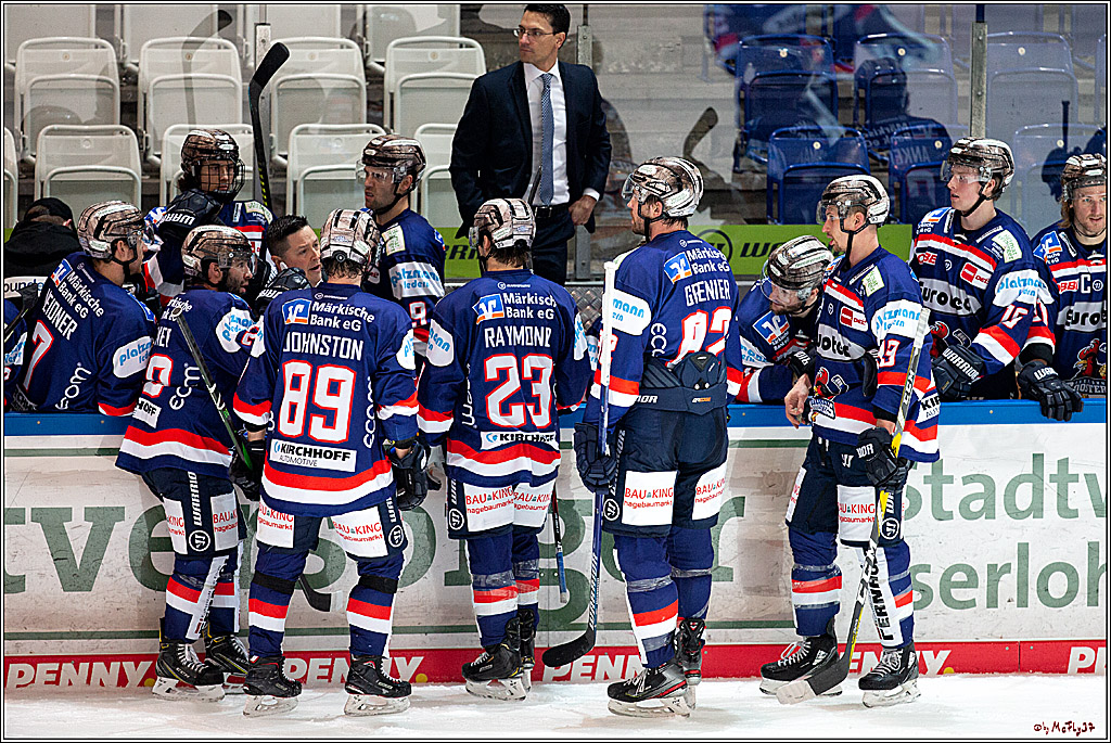 PENNY DEL;  Iserlohn Roosters - Koelner Haie; Iserlohn, 13.01.2021